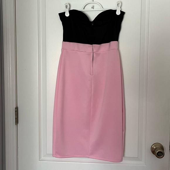 Windsor Black and Pink Dress - Picture 2 of 5